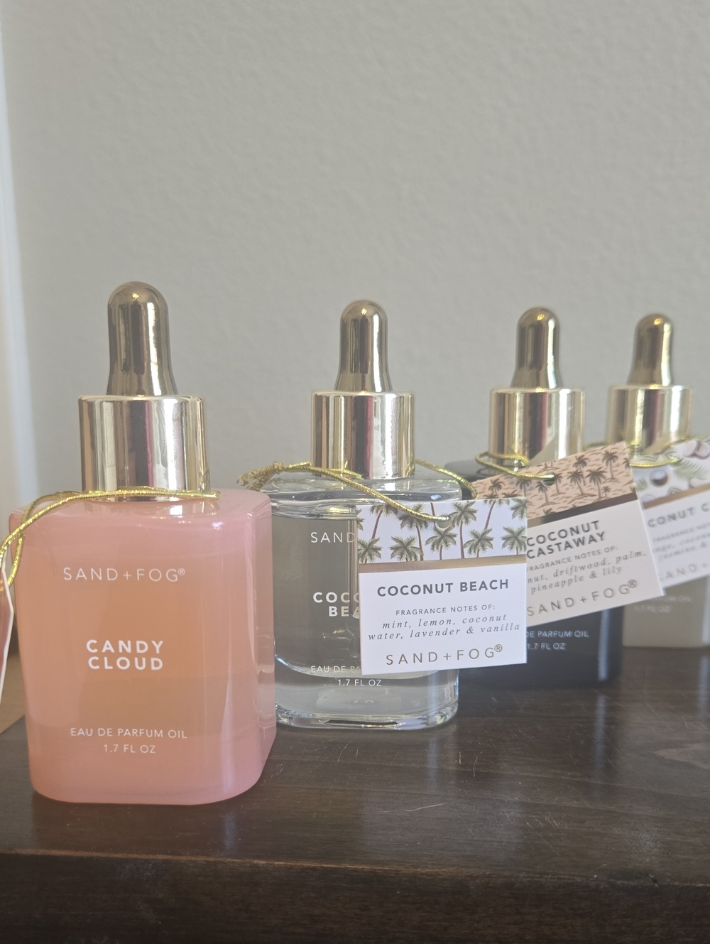 Assorted Sand snd Fog Oil Droppers
